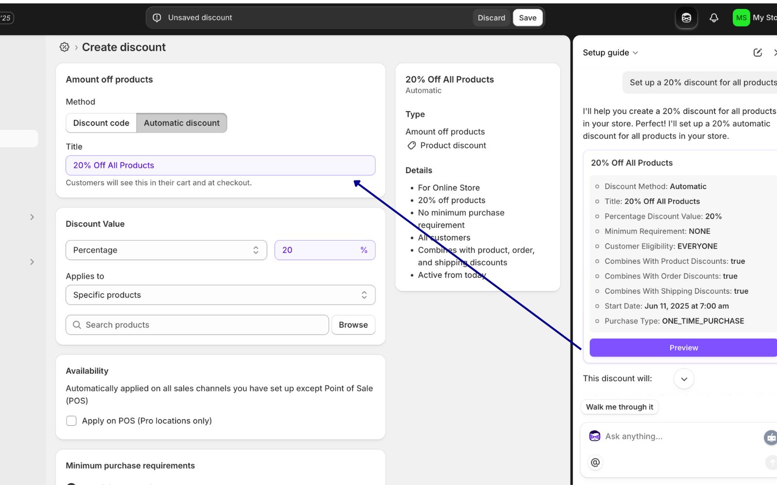 Automatically Set Up Tasks Based on Requests